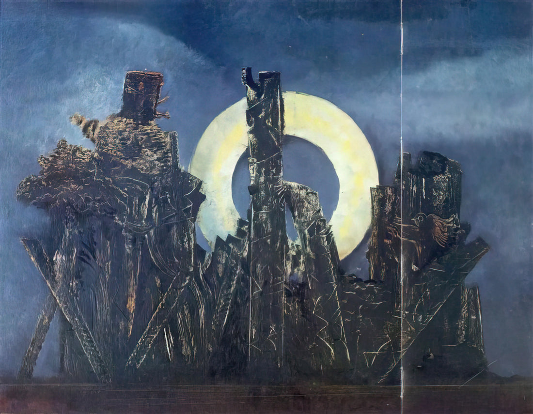 Max Ernst Art Prints: A Surrealist Pioneer's Legacy in Print - The large forest by Max Ernst
