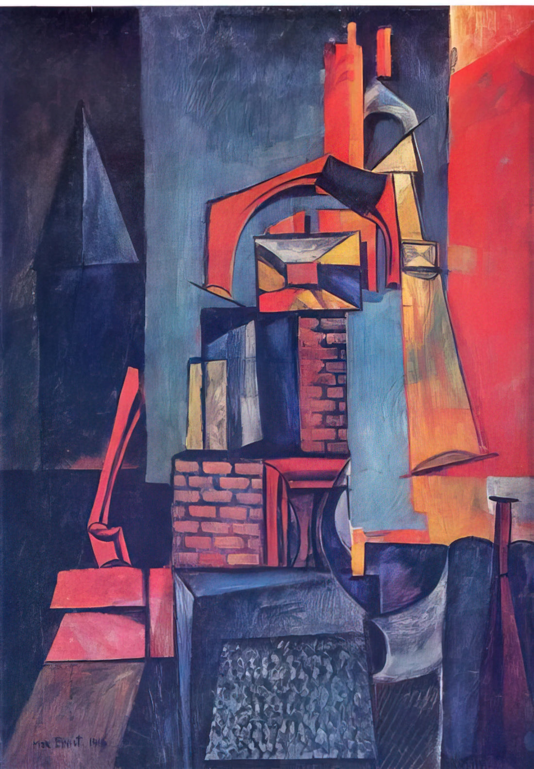 Max Ernst Surrealism Paintings: A Journey Through the Unconscious Mind - Towers by Max Ernst