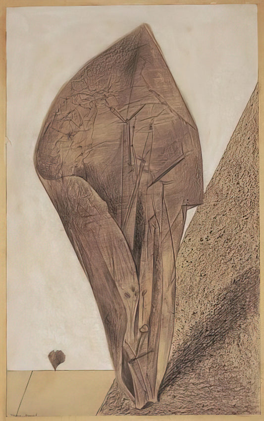 Max Ernst Wunderhorn: The Surrealist Master's Mystical Vision - She keeps her secret by Max Ernst