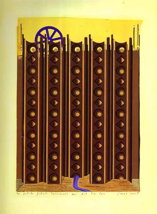 Max Ernst's Une Semaine de Bonté: A Surrealist Masterpiece of Collage and Subconscious Revelation - The Small Fistule That Says Tic Tac by Max Ernst