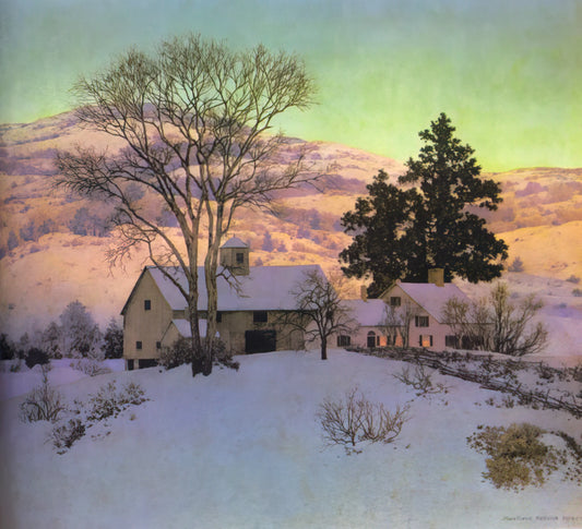 Maxfield Parrish Style: A Guide to the Luminous World of American Illustration - Afterglow by Maxfield Parrish