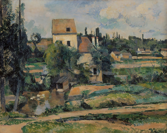 Meyer Schapiro on Cézanne: How a Scholar Transformed Our Understanding of Modern Art - Moulin de la Couleuvre at Pontoise by Paul Cézanne
