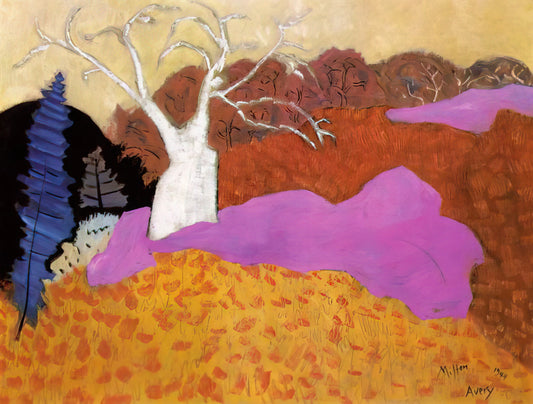 Milton Avery Drawing: The Quiet Revolution of American Modernism - Autumn - 1944 by Milton Avery