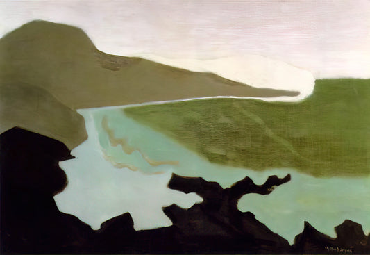 Milton Avery Prices: Understanding the Market for America's Colorist Master - Green Sea - 1954 by Milton Avery