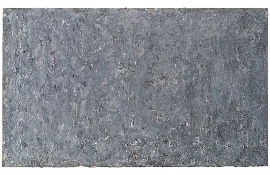 Milton Resnick Brushed Aluminum Print: The Abstract Expressionist's Legacy in Modern Reproduction - UNTITLED 1988 by Milton Resnick