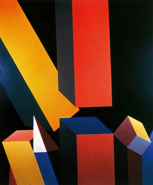 Miriam Schapiro Paintings: A Journey Through Feminist Art and Pattern & Decoration - Byzantium - Hard Edge Painting by Miriam Schapiro