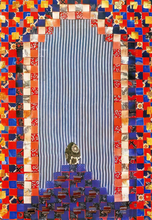 Miriam Schapiro Prints: A Collector's Guide to Feminist Art Legacy - The First Theater - PD Pattern and Decoration by Miriam Schapiro