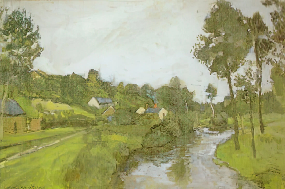 MoMA Matisse Poster: A Collector's Guide to Modernist Masterpieces - LANDSCAPE LESQUIELLES ST GERMAIN 1903 by Henri Matisse