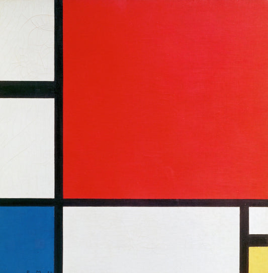 Mondrian Pictures: A Guide to Understanding Piet Mondrian's Iconic Abstract Art - Composition with Red, Blue and Yellow by Piet Mondrian