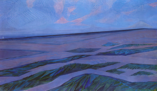 Mondrian Posters Prints: The Evolution of an Iconic Vision in Modern Art - Dune Landscape by Piet Mondrian