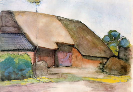 Mondrian Posters & Prints: From De Stijl Revolution to Modern Decor - Farm Sun by Piet Mondrian