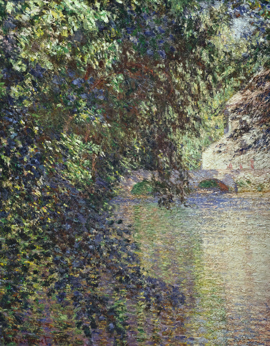 Monet Art Studio: The Creative Sanctuary That Shaped Impressionism - Watermill at Limetz by claude monet
