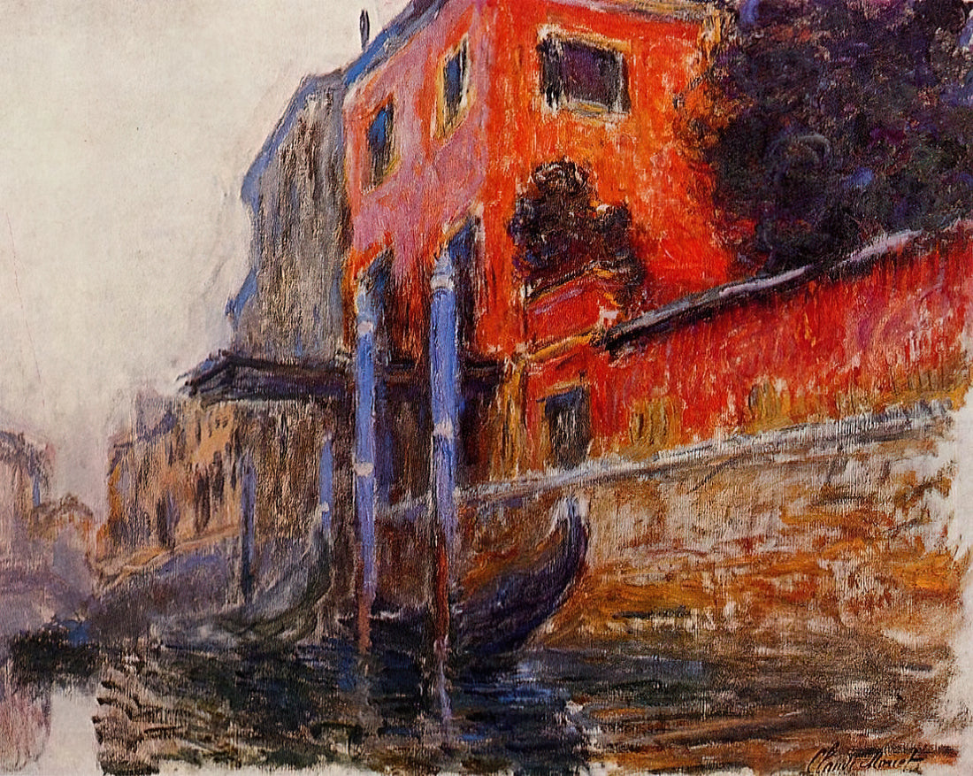 Monet Framed Prints for Sale: A Curated Guide to Owning Impressionist Masterpieces - The Red House by claude monet