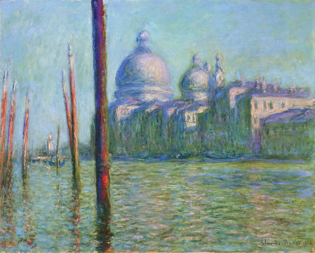 Monet Water Lilies Poster: A Gateway to Impressionist Serenity - The Grand Canal 03 by claude monet