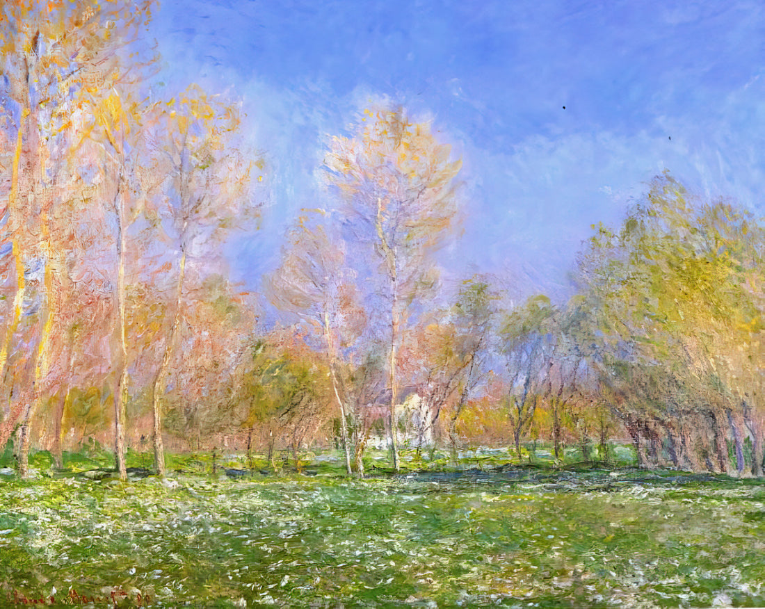 Monet Website: The Ultimate Digital Guide to Claude Monet's Art and Legacy - Springtime in Giverny by claude monet