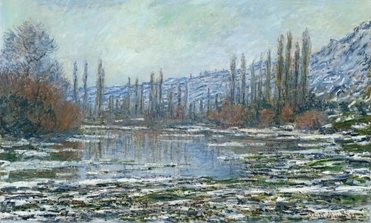 Monet at the Musée d'Orsay: A Curator's Guide to the Impressionist Master's Legacy - The Thaw at Vetheuil by claude monet