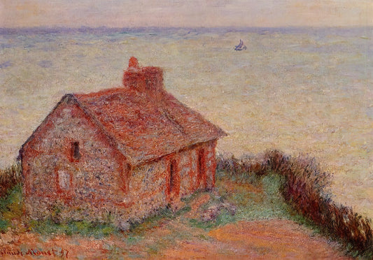Monet at the Musée d'Orsay: A Curator's Guide to the Master's Legacy in Paris - Customs House, Rose Effect by claude monet