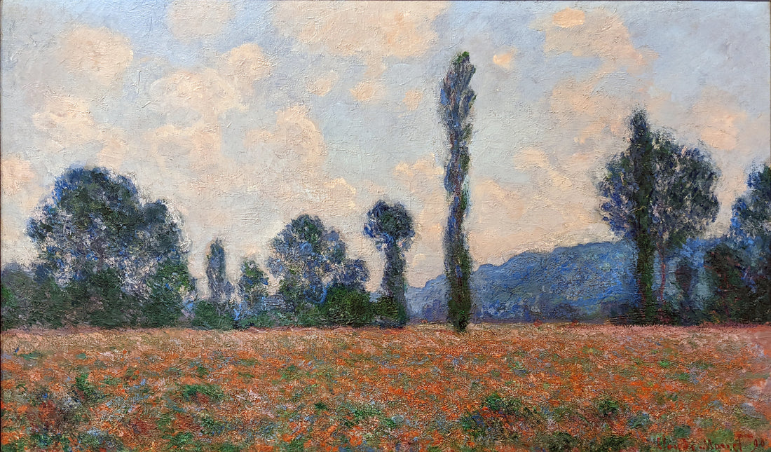 Monet's Garden: The Living Masterpiece That Fueled Claude Monet's Impressionist Vision - Poppy Field in Giverny 03 by claude monet