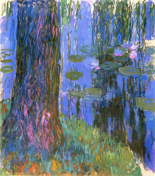 Monet's Palette: The Revolutionary Color Theory That Defined Impressionism - Weeping Willow and Water-Lily Pond by claude monet