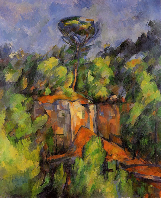 Montagne Sainte-Victoire by Cézanne: The Mountain That Changed Modern Art - Bibemus Quarry by Paul Cézanne