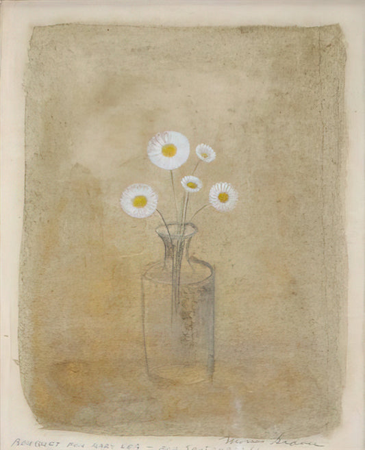 Morris Graves Framed Canvas Print: A Collector's Guide to Northwest Mysticism - Bouquet for Mary Lea - 1957 by Morris Graves