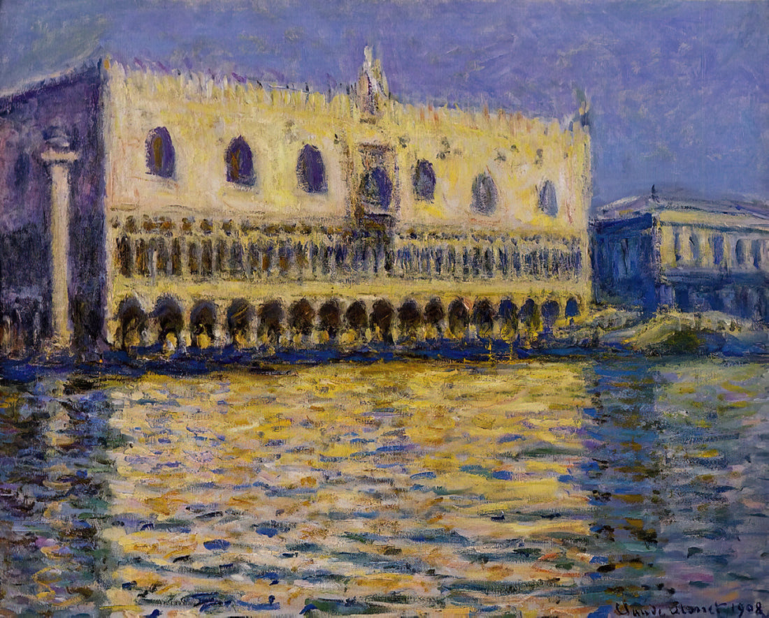 Most Expensive Claude Monet Painting: The Record-Breaking Masterpieces That Define the Art Market - The Palazzo Ducale 2 by claude monet