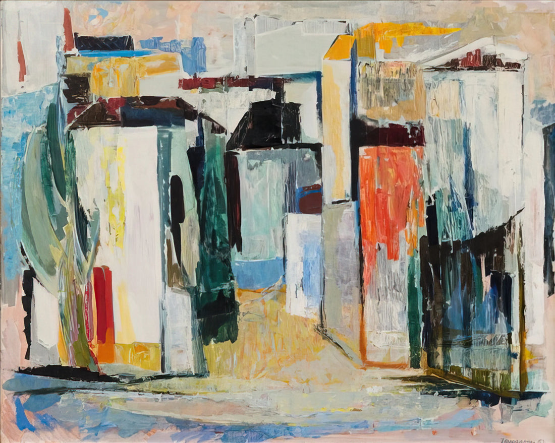 Mumin: En Bildordbok – Tove Janssons Visuella Språk och Konstnärliga Arv - Houses - 1962 by Tove Jansson