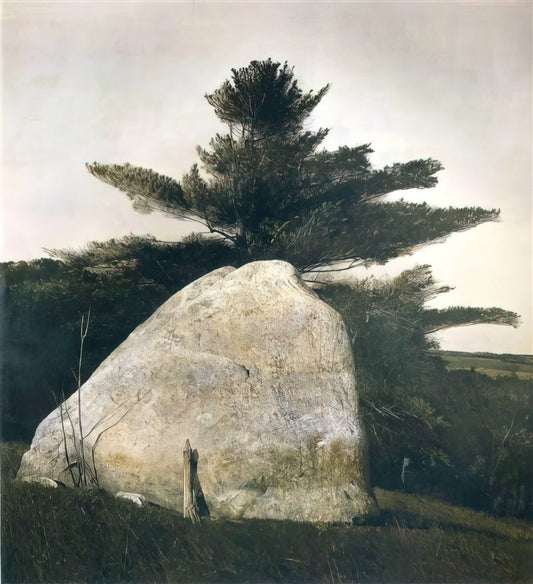 N.C. Wyeth Famous Paintings: A Legacy of American Illustration - PENNSYLVANIA LANDSCAPE by Andrew Wyeth