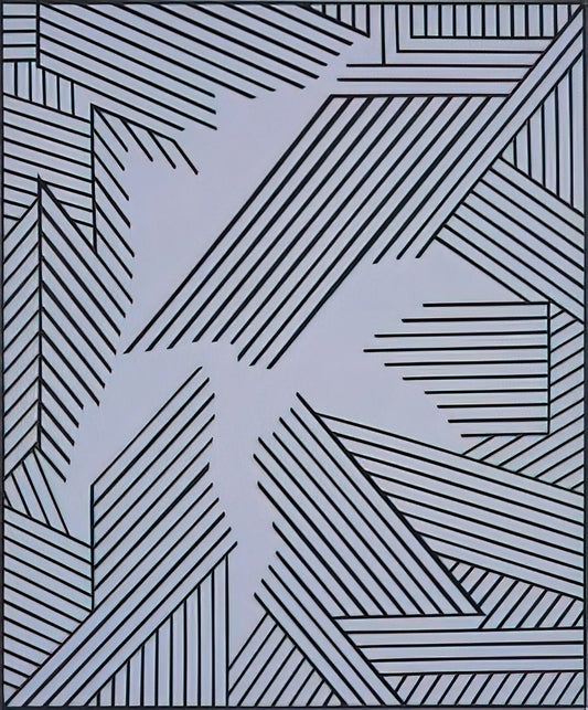 Nicholas Krushenick: The Visionary Artist Who Bridged Pop Art and Hard-Edge Abstraction - Untitled - 1998 by Nicholas Krushenick