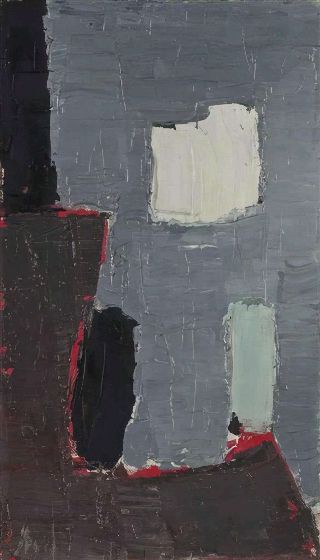 Nicolas de Staël Artworks: A Journey Through Color, Form, and Modernist Innovation - Composition - 1950 by Nicolas de Stael