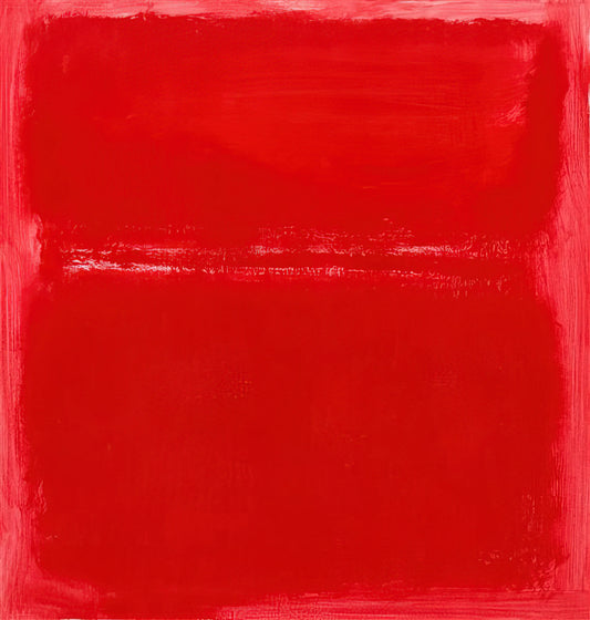 No. 1 Royal Red and Blue: A Masterpiece of Abstract Expressionism by Mark Rothko - Untitled - 1970 by Mark Rothko