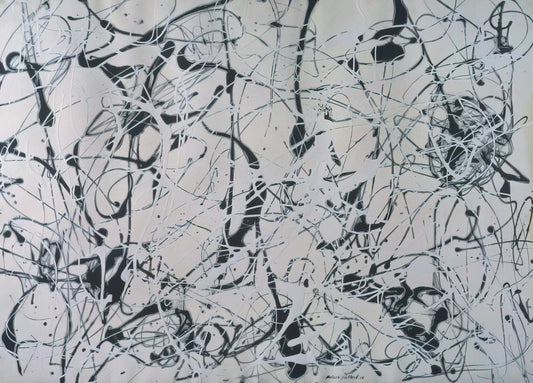 No. 5, 1948 by Jackson Pollock: Understanding the Price and Legacy of an Abstract Expressionist Masterpiece - NUMBER 23 by Jackson Pollock