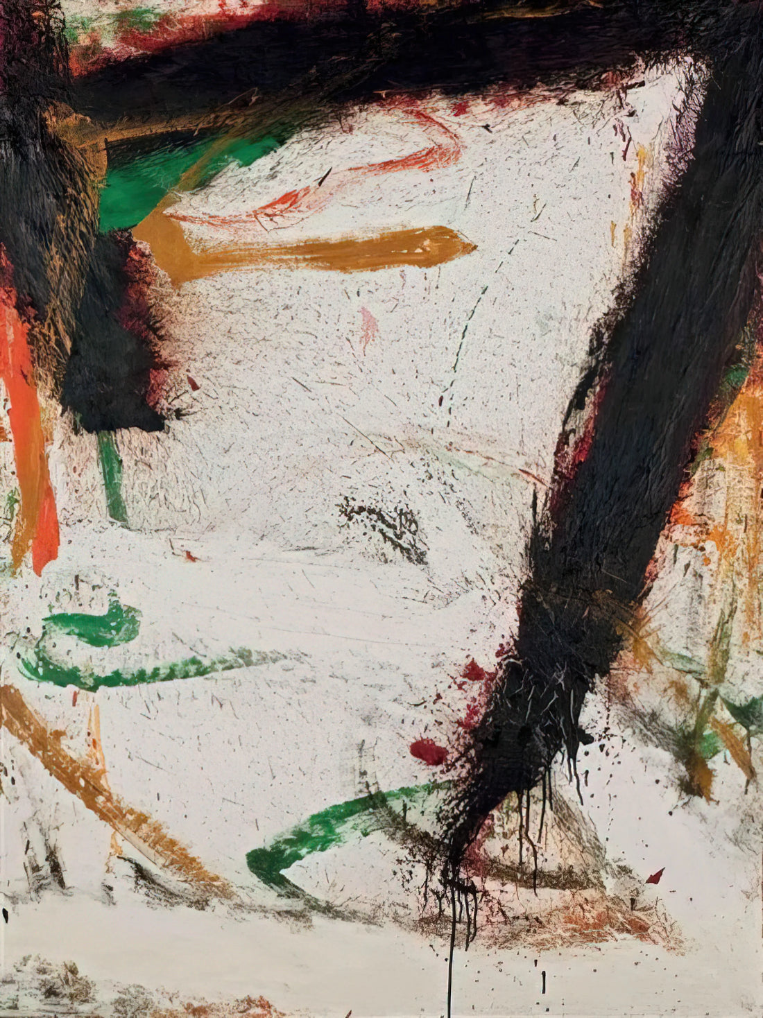 Norman Bluhm for Sale: A Guide to Collecting Abstract Expressionist Masterpieces - Gronk! - 1964 by Norman Bluhm