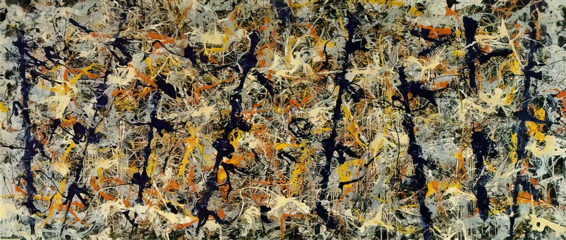 Original Pollock for Sale: Navigating the Market for Jackson Pollock's Authentic Works - BLUE POLES NUMBER 11 1952 1 by Jackson Pollock