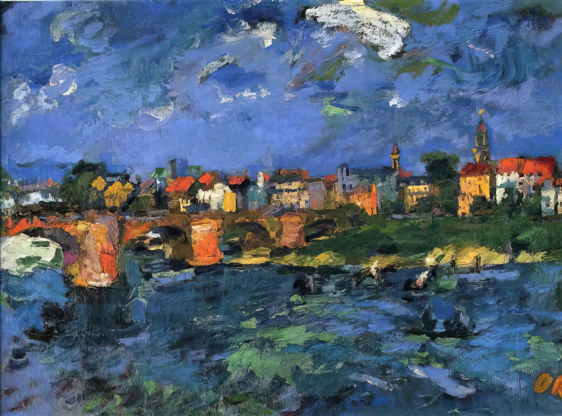 Oskar Kokoschka's Prometheus: A Masterpiece of Expressionist Myth and Modern Anguish - NOT_DETECTED_235875 by OSKAR KOKOSCHKA