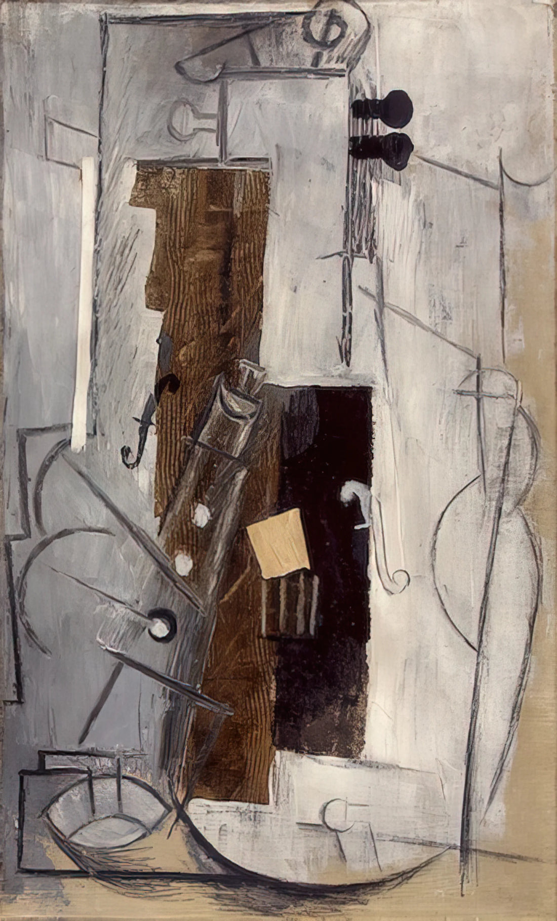 Pablo Picasso Limited Edition Prints: A Collector's Guide to Authenticity, Value, and Artistic Legacy - Clarinet and Violin - 1913 by Pablo Picasso