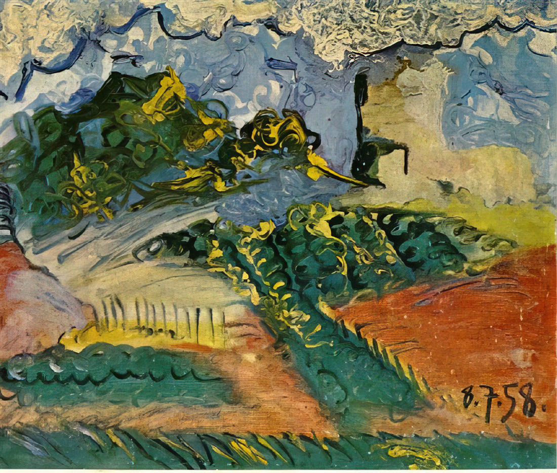 Pablo Picasso: The Revolutionary Genius Who Redefined Modern Art - Untitled - 1958 by Pablo Picasso