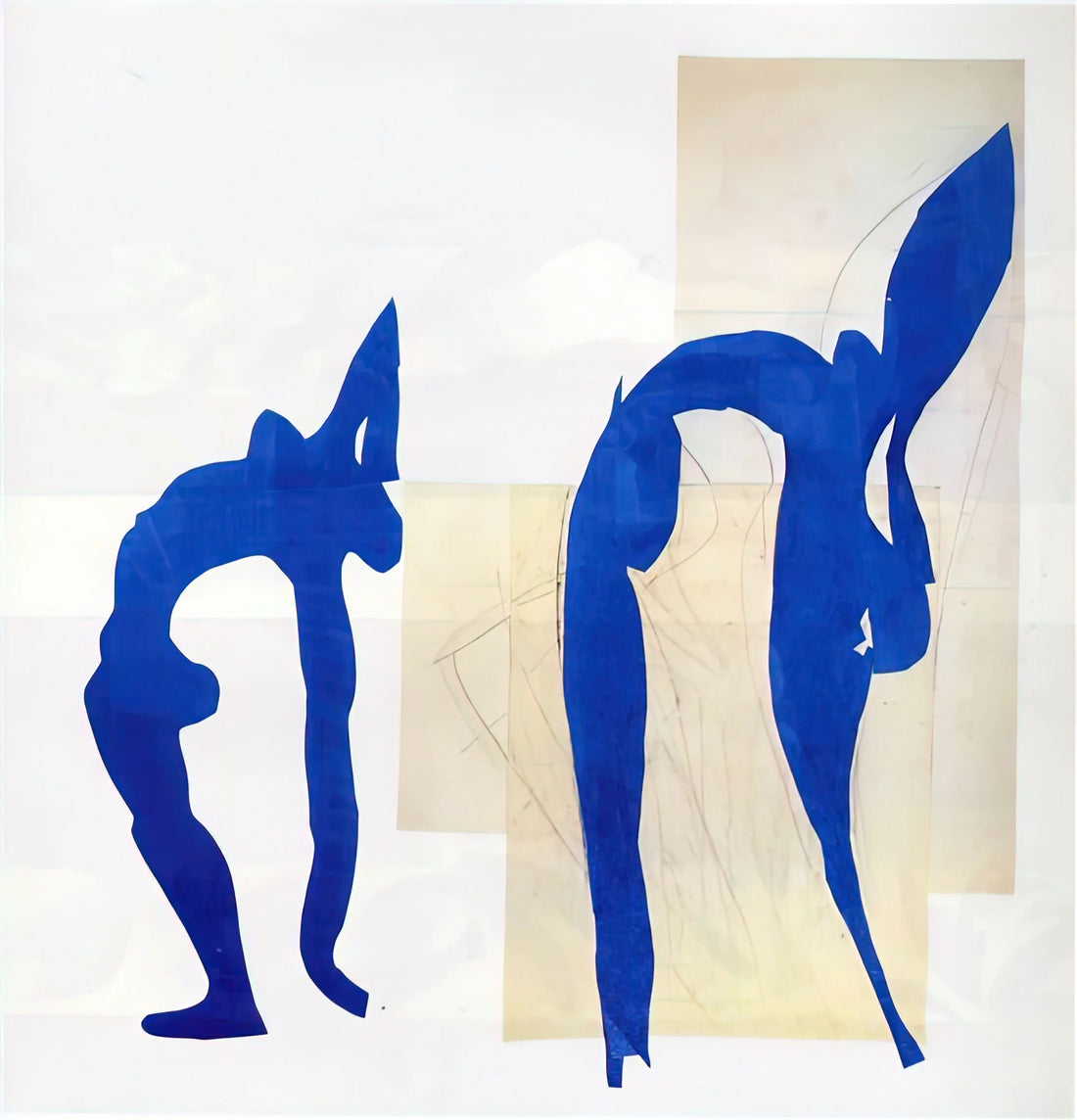 Papiers Découpés Matisse: Meaning, Technique, and Artistic Revolution - BLUE NUDES by Henri Matisse