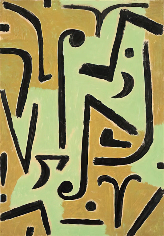 Paul Klee Autumn: A Masterpiece of Color, Symbolism, and Modernist Vision - HALME 1940 by Paul Klee