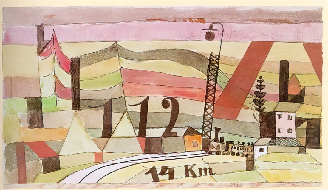 Paul Klee Cat: The Symbolic Feline in Modernist Art - STATION L 112 1923 by Paul Klee