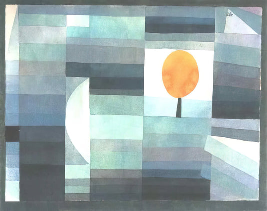 Paul Klee Life: The Journey of a Visionary Artist from Bauhaus to Beyond - THE MESSENGER OF AUTUMN 1922 by Paul Klee