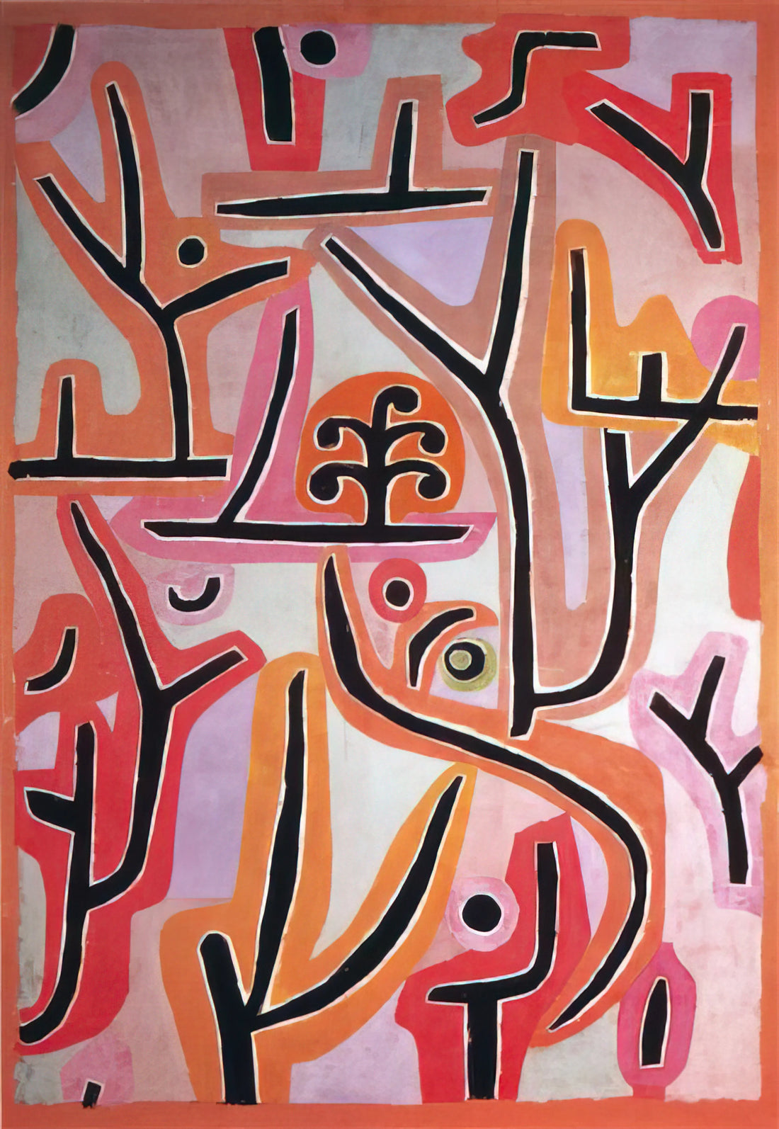 Paul Klee Prints: A Collector's Guide to the Master of Color and Line - PARK BEI LU 1938 by Paul Klee