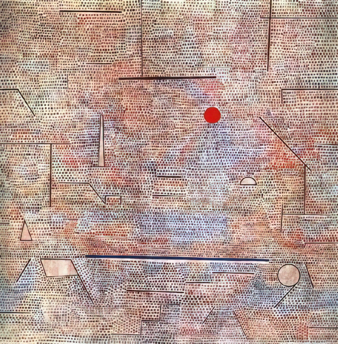 Paul Klee: The MoMA Artist Whose Abstract Visions Redefined Modern Art - CACODEMONIC 1916 by Paul Klee
