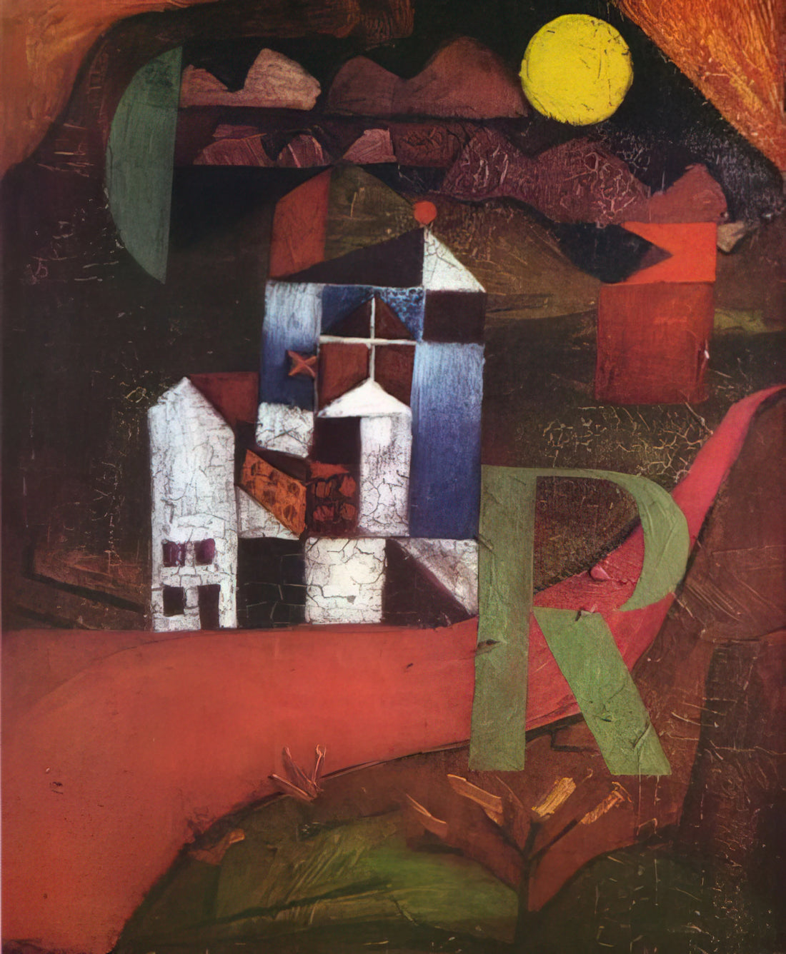 Paul Klee's Comedians: A Masterpiece of Modernist Wit and Symbolism - VILLA R 1919 by Paul Klee