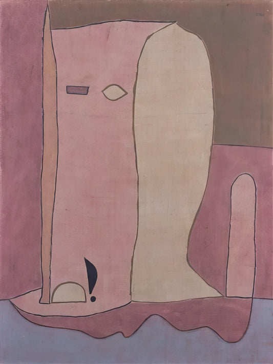 Paul Klee's 'The Niesen': A Masterpiece of Modernist Abstraction and Symbolism - GARDEN FIGURE 1940 by Paul Klee