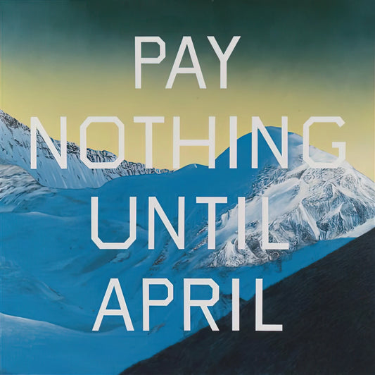 Paul Ruscha: The Overlooked Artistic Legacy and Influence of Edward Ruscha's Brother - PAY NOTHING UNTIL APRIL 2003 by Edward Ruscha