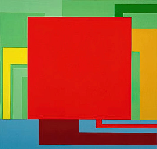 Peter Halley Paintings for Sale: A Collector's Guide to Neo-Geo Art - Soul Control - 1991 by Peter Halley