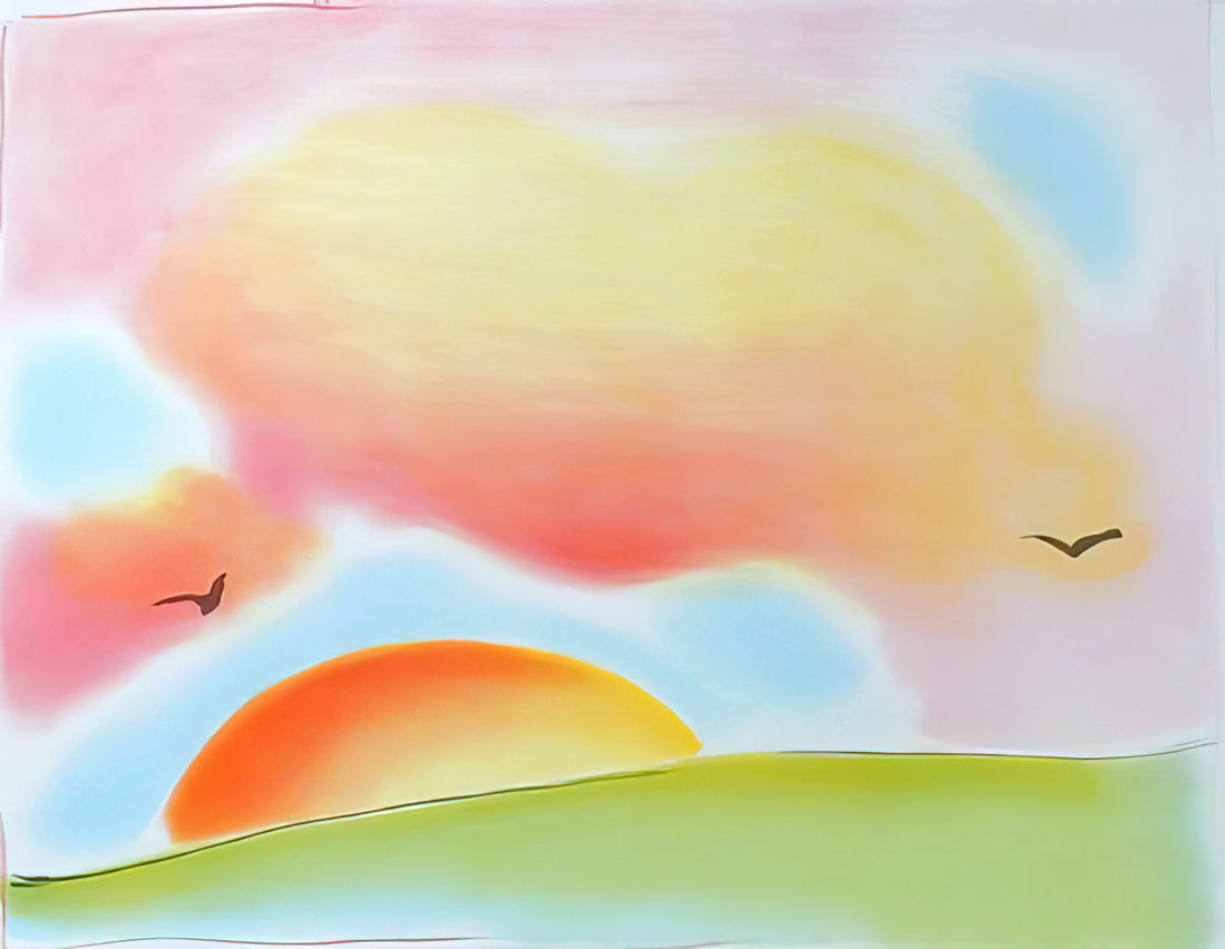 Peter Max Reproductions: A Collector's Guide to Psychedelic Pop Art Prints - FREEDOM 1980 by Peter Max
