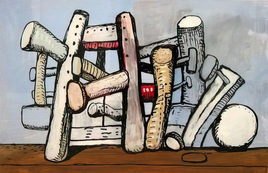 Philip Guston Art for Sale: A Collector's Guide to Acquiring Museum-Quality Prints - UNTITLED 1980 by Philip Guston