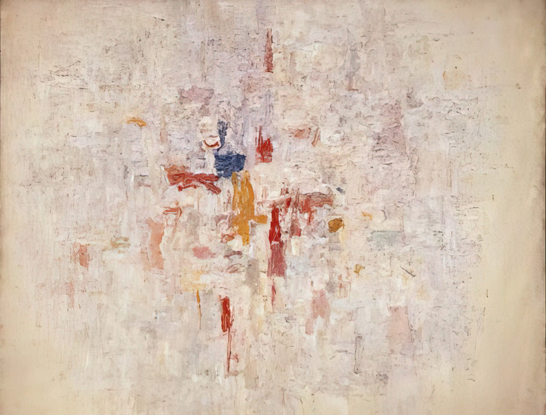 Philip Guston Paintings: From Abstract Expressionism to Late Figurative Mastery - PAINTING NO 9 1952 by Philip Guston